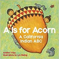 Book cover for "A is for Acorn."